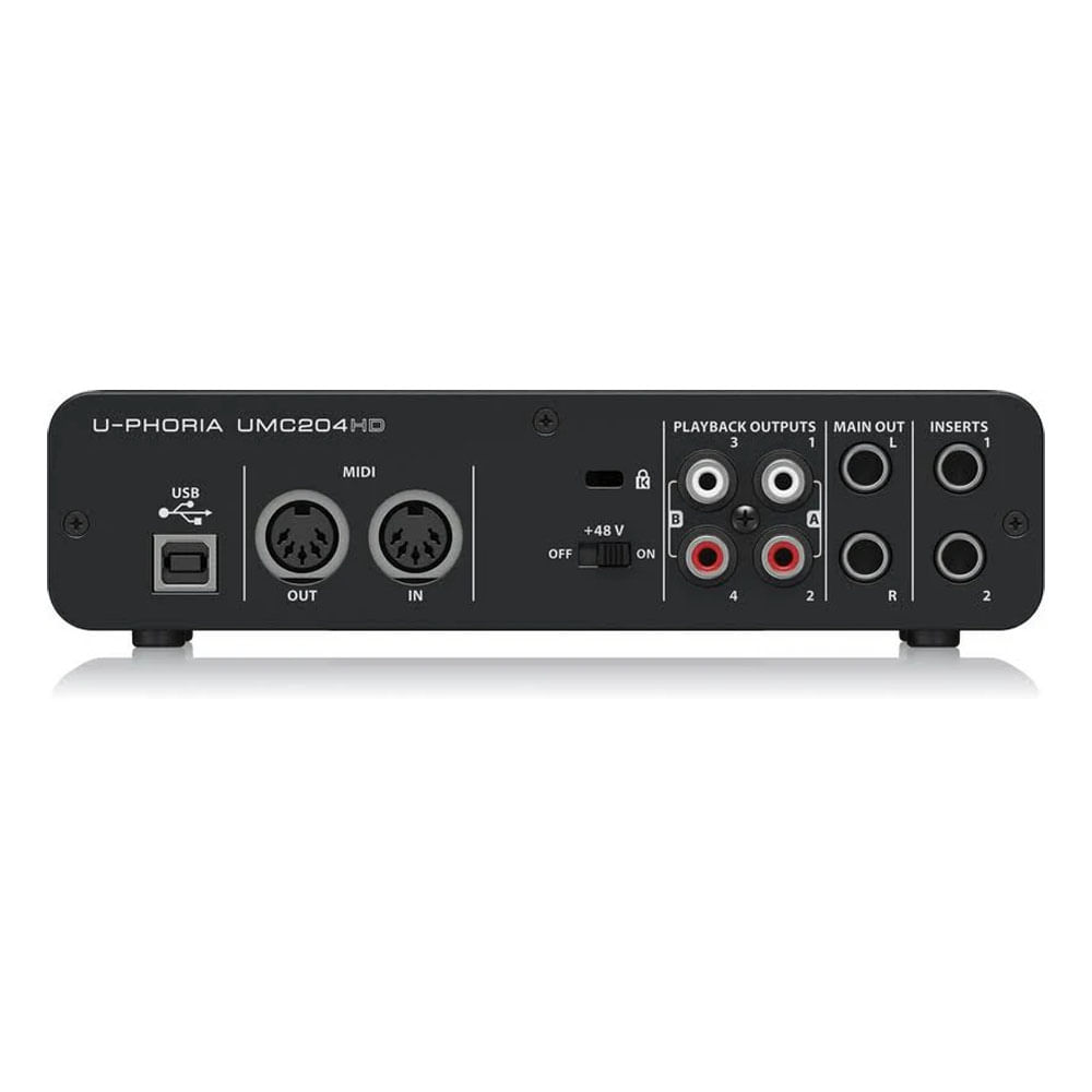 Звуковая карта behringer umc204hd настройка