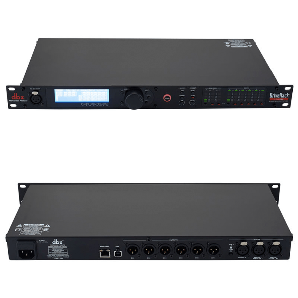 Dbx driverack venu 360 прошивка через usb