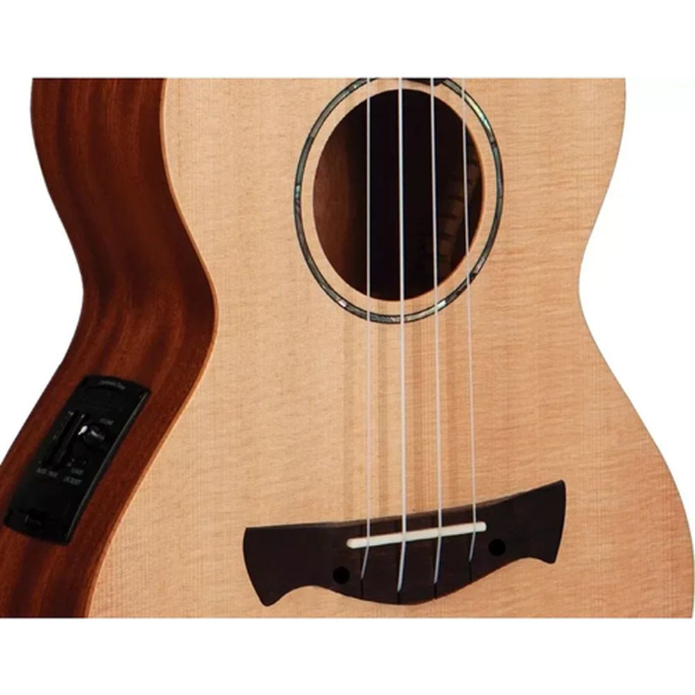 Ukulele Tenor Tagima 47k Equalizer Natural Fosco Elétrico Carneiro