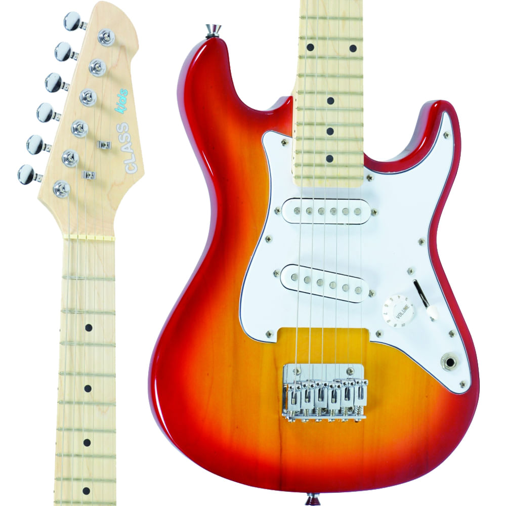 La base de datos mendigo barbilla Guitarra Infantil Class CLK10 CS Cherry Sunburst - Carneiro