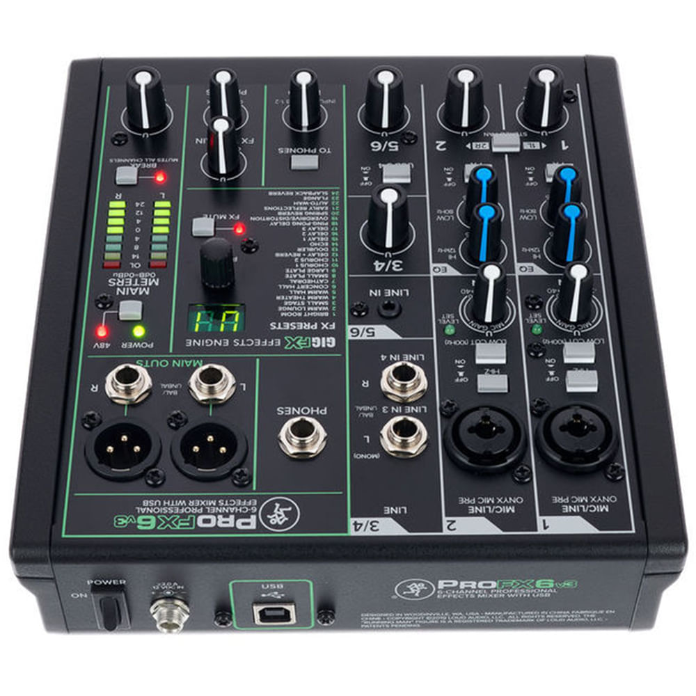 Kit Home Studio Interface Mackie Performer Bundle Carneiro