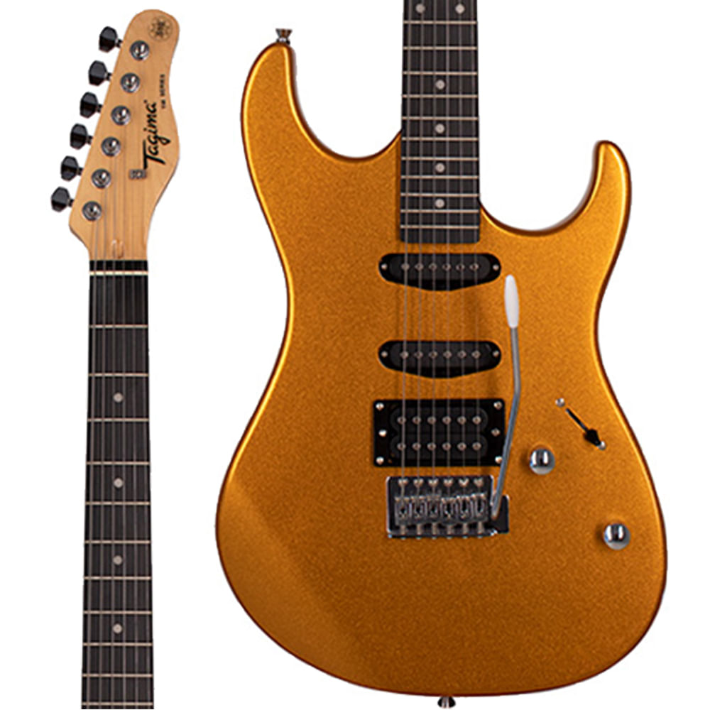 Guitarra Tagima TW Series TG510 MGY Metallic Gold Yellow - Carneiro