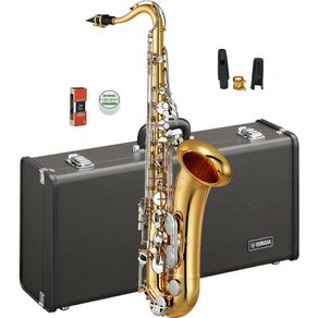 Saxofone Tenor Yamaha YTS26ID Dourado Chaves Niqueladas c/ Estojo e Boquilha 016115