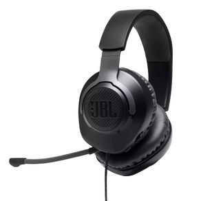 Fone de Ouvido Headphone Gamer JBL Quantum 100 Preto c/ Microfone Removível 024131