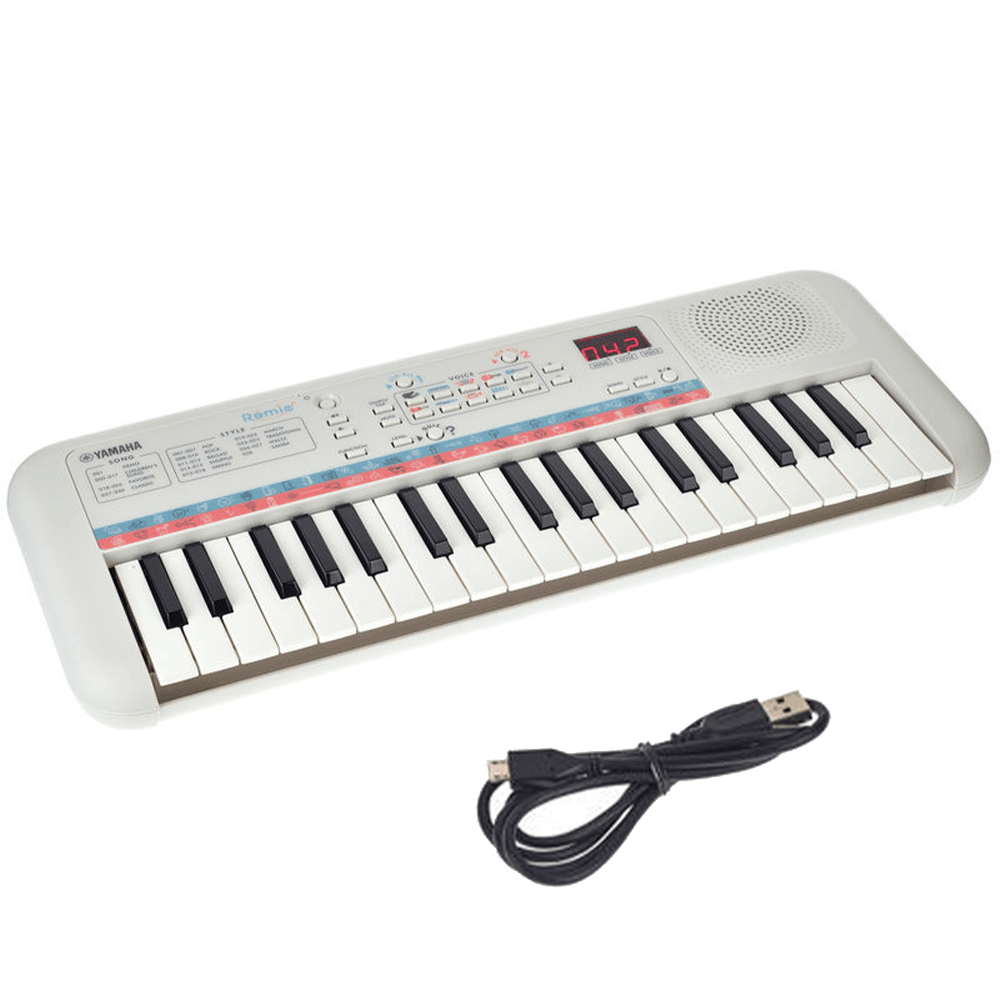 Teclado Infantil Yamaha Remie PSS-E30 Branco 