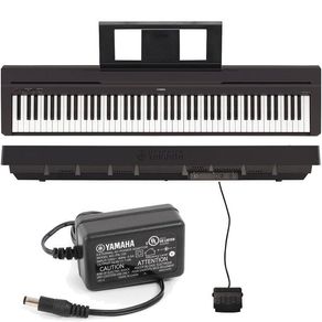 Piano Digital Yamaha P45 Preto com Fonte -| C015738