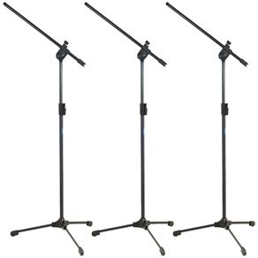 Pedestal Tripé Para Microfone ASK TPS Com Trava Rápida x 3 025510