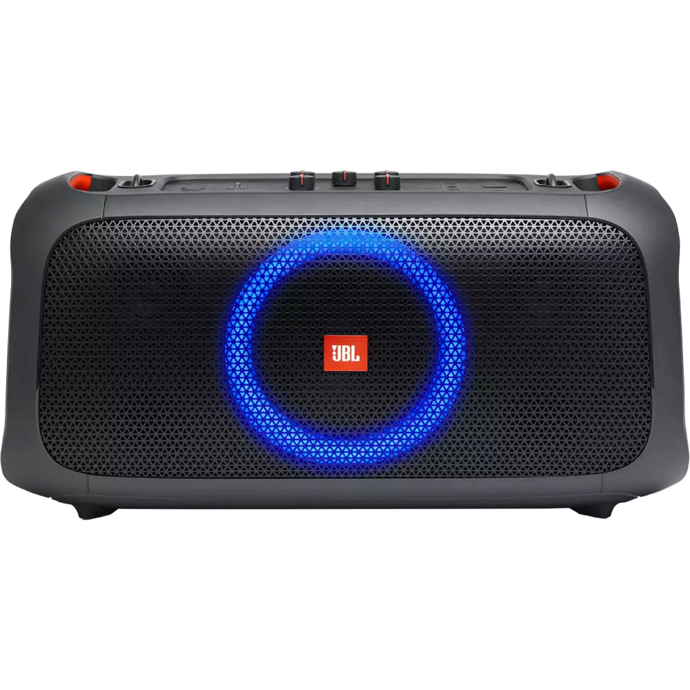 Dock Station JBL Party Box OnTheGo Bluetooth USB AUX Luzes Microfone