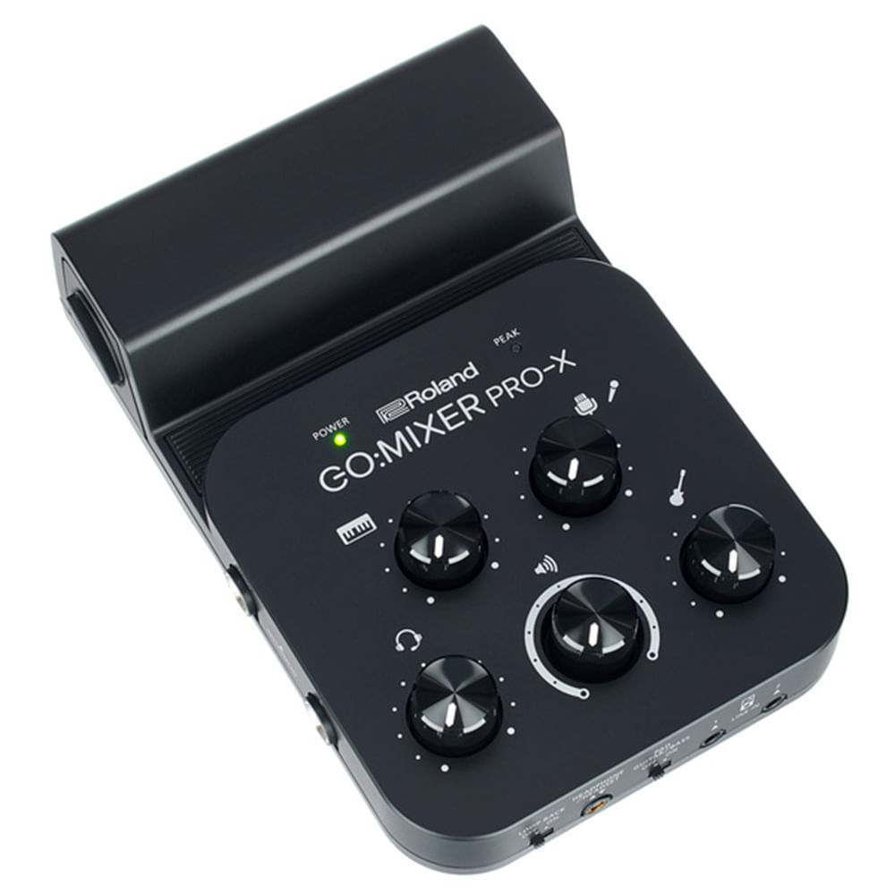 Interface de Audio Roland GO Mixer Pro-X Preto - Carneiro