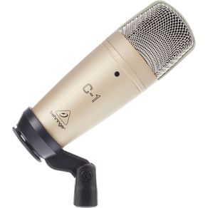 Microfone Condensador Behringer C-1 Cardioide para Voz e Instrumentos Metal 006360