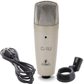 Microfone Condensador Behringer C-1U Metal 010531