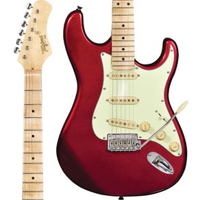 Guitarra Stratocaster Tagima T635 Metallic Red Escala Clara 023909