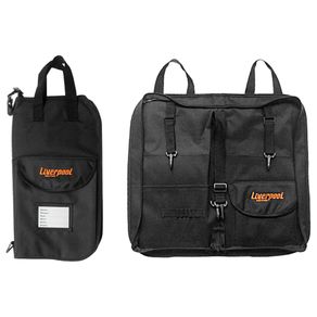 Bag de Baquetas Liverpool BAG-02P Premium 16 Pares Preto 018961