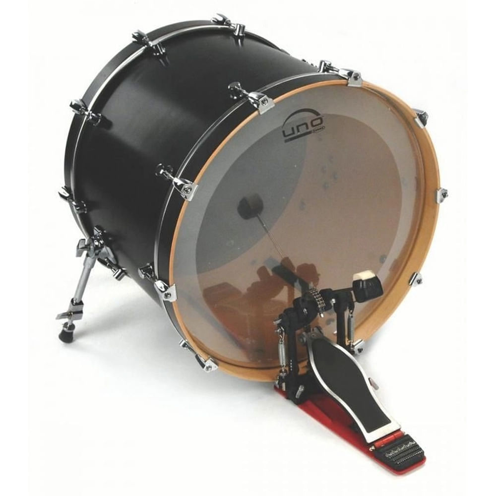 Pele para Bumbo Uno 20 polegadas By Evans UBD20EQ4 Tansparente Carneiro