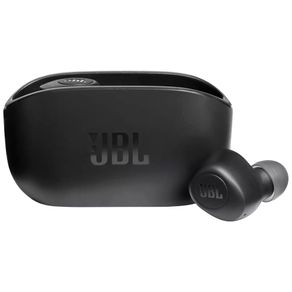 Fone de Ouvido In Ear JBL W100TWS Preto Bluetooth 028875