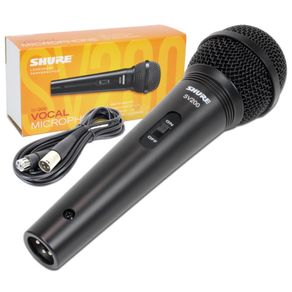 Microfone Mão Shure Sv200 Com Cabo- C015587