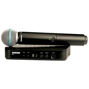 Microfone Sem Fio Shure BLX24BR/Beta58- C014247