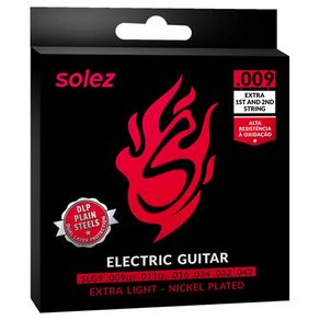 Encordoamento Guitarra Solez SLG9 DLP .009 029539