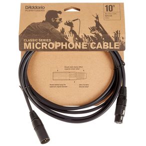 Cabo Microfone PW-CMIC-10 Classic Series 10ft 3,05m 029599