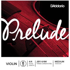 Corda Avulsa Violino Daddario J811 4/4M Corda E Tensão Média 029629