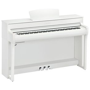 Piano Digital Yamaha Clavinova CLP 735 WH Branco com Banco- C024094