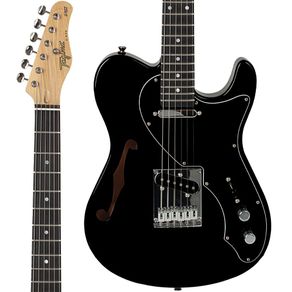 Guitarra Semi Acustica Tagima T920 BK Preta Escala Escura- M023765