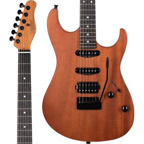 Guitarra Tagima Stella Maho NTS DF Natural Satin Escala Escura- M024110