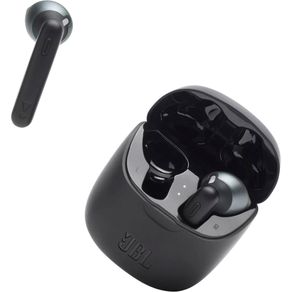 Fone de Ouvido In Ear JBL Tune 225 TWS Preto Bluetooth Estojo Carregamento- M024943