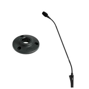 Microfone de Mesa Gooseneck Shure CVG18 BC Preto- C030252