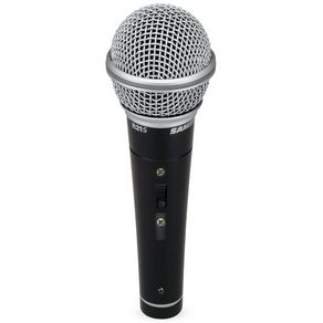 Microfone Dinâmico Samson R21S Cardióide Chave On/Off- M008297
