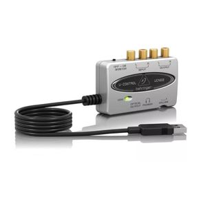 Interface De Áudio USB Behringer UCA202 U-control- M009285