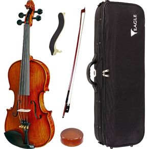 Violino Eagle Vk544 4/4 Envelhecido Com Case, Breu E Arco- M013066