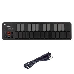 Teclado Controlador Korg Nanokey2 USB MIDI Preto- M017881