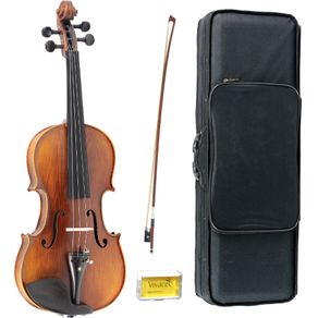 Violino Vivace Strauss 4/4 Fosco Com Case Térmico- M021007