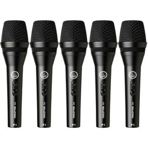 Microfone Dinâmico AKG Perception P3 S Kit com 5un- M023575