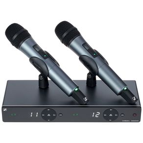 Microfone Sem Fio Sennheiser XSW 1-835 Dual Vocal Set Preto- M028862