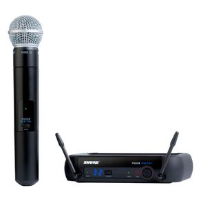 Microfone Sem Fio Shure PGXD24/SM58- C012568