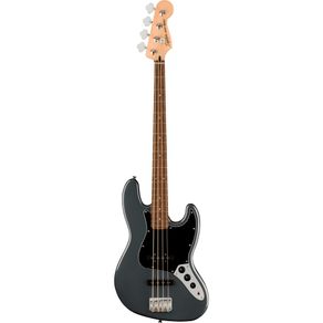 Contrabaixo Jazz Bass Squier Fender Affinity 4 Cordas Charcoal Frost Metallic 030174