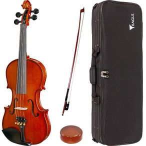 Violino Eagle Ve144 4/4 Com Case, Breu e Arco- M001182